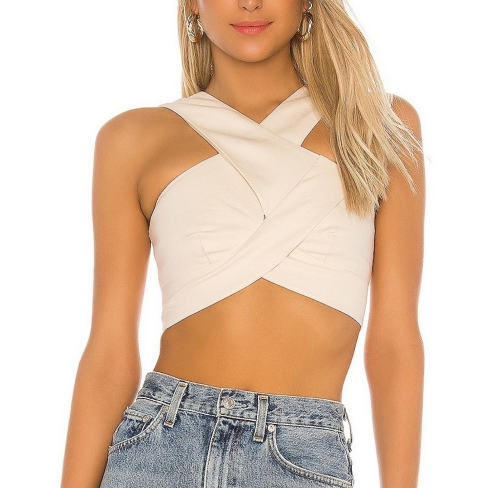REVOLVE x House of Harlow 1960 || Misha Top in Natural